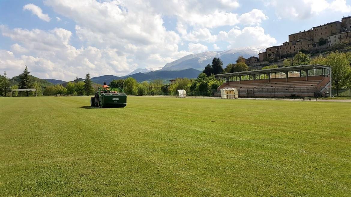 Primavera… tempo di Interventi straordinari di Manutenzione dei Campi sportivi.
